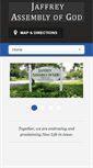 Mobile Screenshot of jaffreyassemblyofgod.org